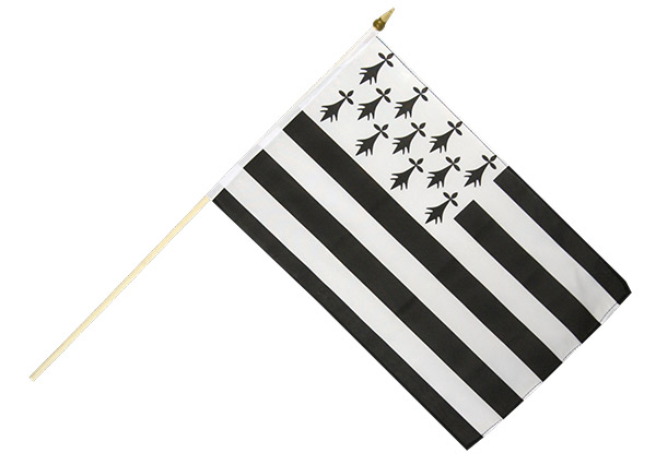 drapeau breton hampe